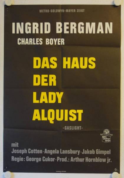 Gaslight re-release german movie poster